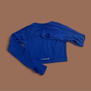 Alphalete Royal Blue Long Sleeve Top